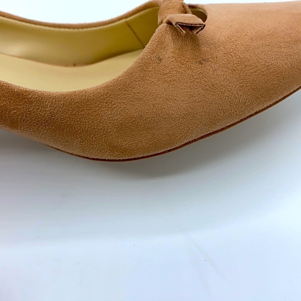 Zara Basic Block Heel w/Bow NWT - image 14